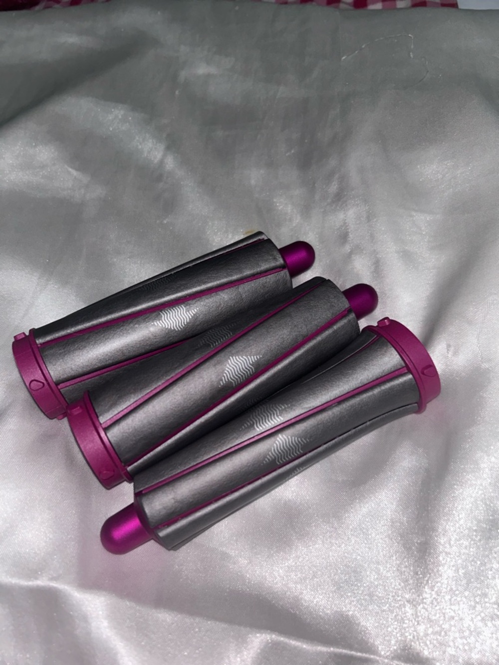 Dyson Pink and Silver Auto-Curl Hair Rollers